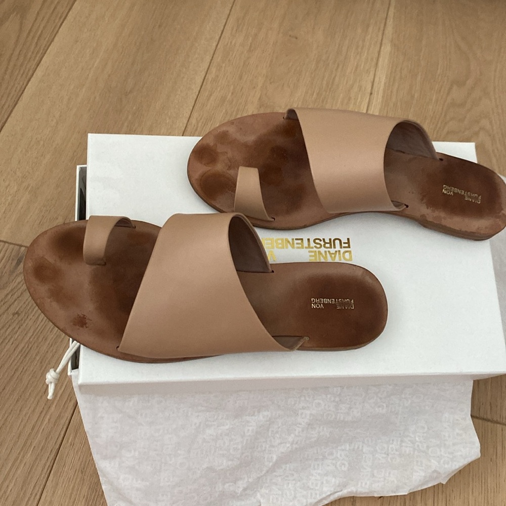 DVF Brittany Sandals size 7.5 - Picture 5 of 9